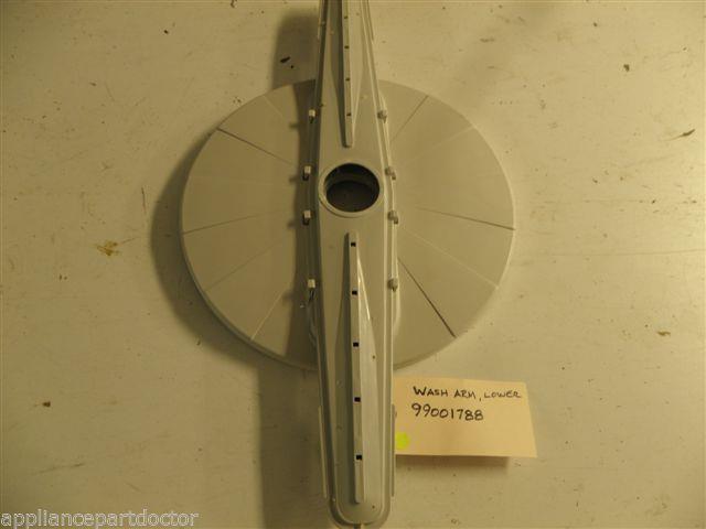MAYTAG DISHWASHER 99001788 LOWER GRAY WASH ARM USED PART ASSEMBLY F/S MAYTAG DISHWASHER 99001788 LOWER GRAY WASH ARM USED PART ASSEMBLY F/S